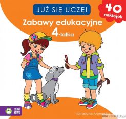 Książka Zabawy edukacyjne 4-latka Zielona Sowa