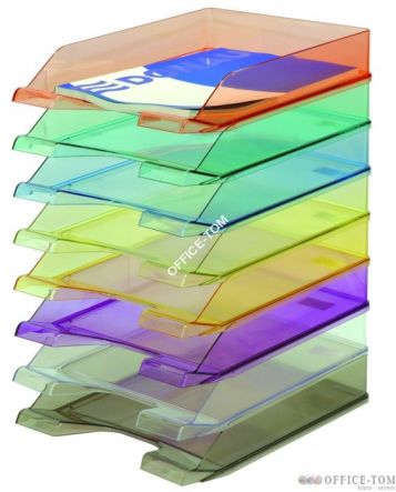 Półka na dokumnety Donau transp.niebieska