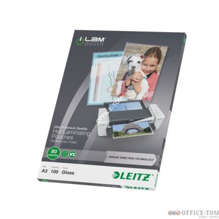 Folia do laminacji LEITZ iLAM UDT A3 80 mic.