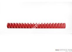 Grzbiety GBC plastikowe 25mm - 50 szt. Czerwone