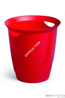 Kosz na śmieci DURABLE TRENDY 16l czerwony