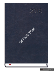 Kalendarz A5 ASYSTENT ALASKA granatowy 1dzień/1strona T-237A-G  MICHALCZYK i PROKOP