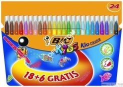 Flamastry Bic Kid Couleur Pudełko 18+6
