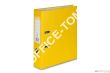 Segregator Biznes  A4/75 -żółty Vaupe 077/08 - 2