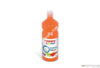 Farba Tempera Premium 1000ml, pomarańczowy Happy Color