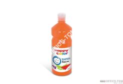 Farba Tempera Premium 1000ml, pomarańczowy Happy Color