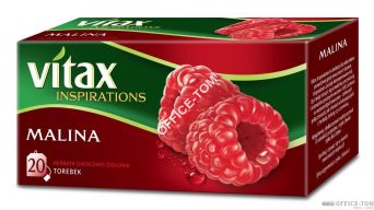 Herbata VITAX Inspirations Malina 20TB/40g