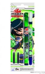 Pióro kulkowe + wymazywacz + 2 naboje (blister) BAKUGAN ST.MAJEWSKI