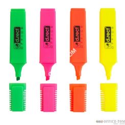 Zakreślacz 4 kolory 1127 LEVIATAN 101007