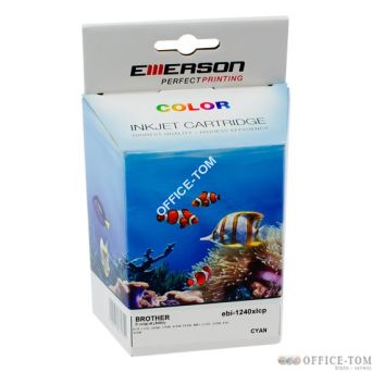 EMERSON Wkład do BROTHER LC-1240C Cyan 20ml PLUS