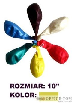 Balon GRAND 10\" metal złoty 100szt