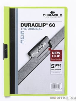 Skoroszyt DURABLE DURACLIP® Original 60 zielony