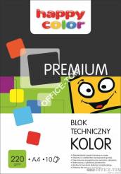 Blok techniczny kolor 220g A3 HAPPY COLOR