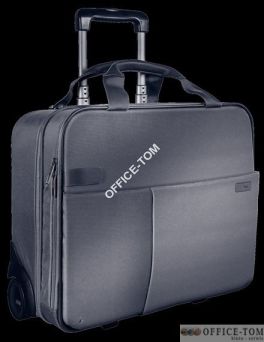 Torba na kółkach Smart na laptopa 156\'\' srebrno-szara