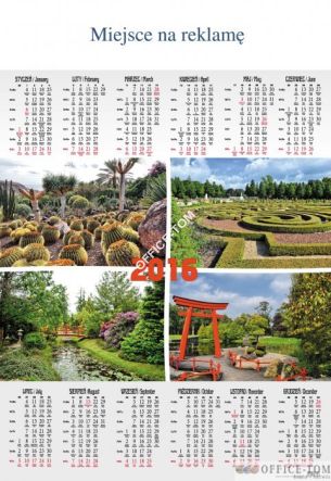 Kalendarz B1 plakatowy (opakowanie 10sztuk)Telegraph  P15 SYLWIA