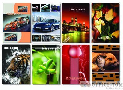 Brulion GRAND A4/96 kartek - kratka