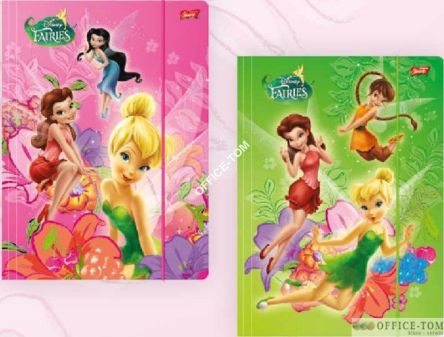 Teczka z gumką A4, DISNEY WRÓŻKI Unipap