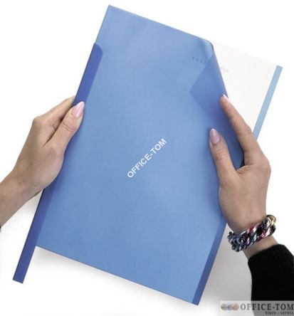 Obwoluta do grzbietów zaciskowych DURABLE niebieska