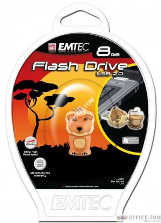 Pamięć USB EMTEC 8GB USB 2,0 lew OBMMD8GM325