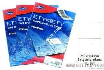 Etykiety samoprzylepne GRAND - 031 210*148/2