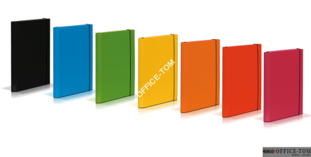 Teczka VAUPE skrzydłowa z gumką CARIBIC 4cm -pomarańczowa