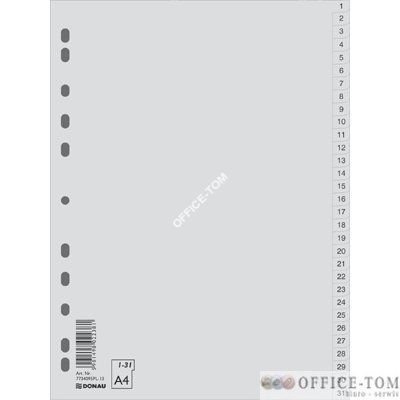 Przekładka Donau PP A4 SZARA 1-31