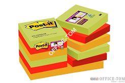 Karteczki samoprzylepne Post-it® Super Sticky, paleta Marrakesz, 47,6 x 47,6mm , 12x90 kartek 70005271906