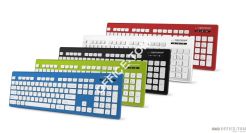 Klawiatura przewodowa wodoodporna USB SINGAPORE biała ESPERANZA