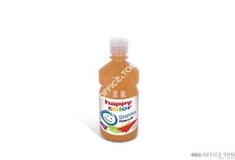 Farba tempera Premium 500ml, rudy Happy Color