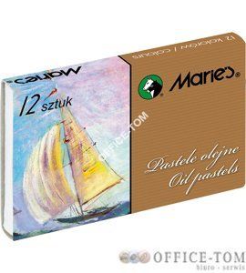 Pastele olejne E1220 12kol. MARIES 170-1884