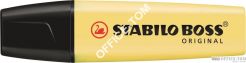Zakreślacz STABILO BOSS ORIGINAL, pastelowy żółty