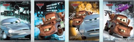 Zeszyt A5 16 linia podwójnaCars INTERDRUK