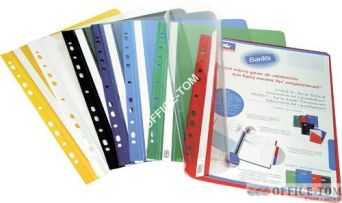 Skoroszyt A4 PVC z perforacją (10szt.) jasny niebieski 100550310 ELBA