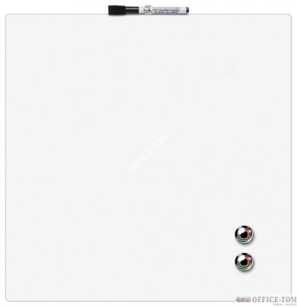 Tabliczka magnetyczna REXEL 360x360 mm biała