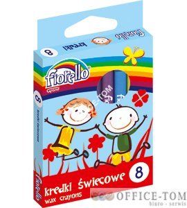 Kredki GRAND świecowe .8 kol.