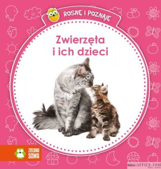 Książka Zwierzęta i ich dzieci Zielona Sowa