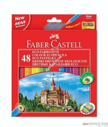 Kredki Kpl Karton 48 Szt Zamek FABER-CASTELL