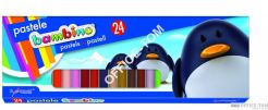 Kredki Pastele „BAMBINO” 24-kolory w pudełku kartonowym  ST.MAJEWSKI