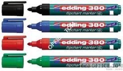 Marker do flipchartów z okrągłą końcówką 1,5-3 mm czerwony Edding