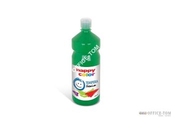 Farba Tempera Premium 1000ml, zielony Happy Color