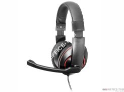 Słuchawki z mikrofonem  TRACER LOGO Mini-jack Czarny