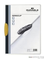 Skoroszyt DURABLE SWINGCLIP 30 żółty