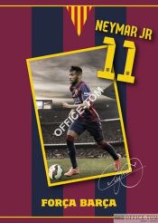 Zeszyt A5 16k trzy linie kolor FC BARCELONA  ASTRA