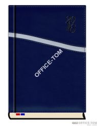 Terminarz B5 KONSUL granat/szary 1 dzień/1-nej stronie T-243K-11 Michalczyk i Prokop