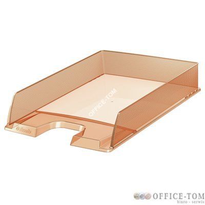 Półka na dokumenty A4 ESSELTE Europost SOLEA, przezroczysty pomarańczowy