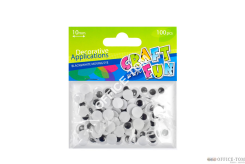 Ozdoba Dekoracyjna Oczy 10Mm CRAFT WITH FUN