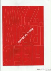 LITERY samoprzylepne 8cm (8szt) zielone ARTDRUK