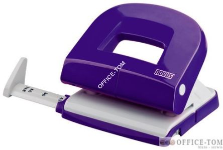 Dziurkacz E216, fioletowy NOVUS