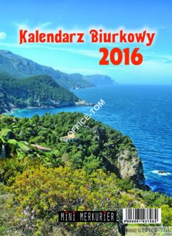 Kalendarz biurkowy Mini MERKURIER B9 Beskidy