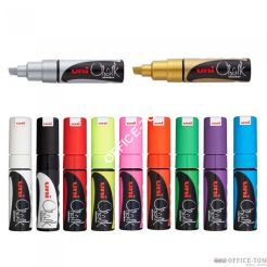 Marker z farbą kredową CHALK PWE-8K srebrny UNI